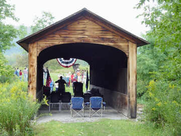 Hyde Hall Celebration. Photo by Chuck & Nancy Knapp, Sept. 6, 2006